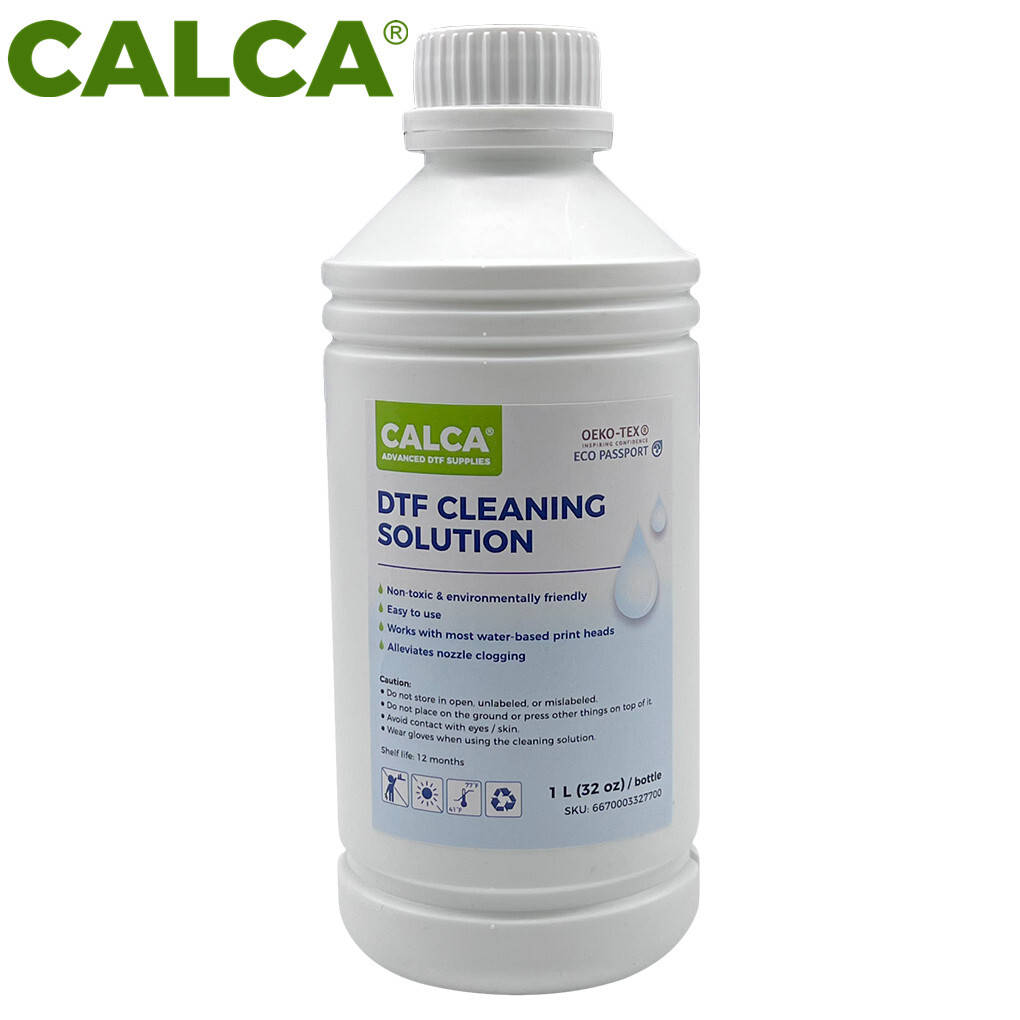 Local Pick-up 1L CALCA DTF Cleaning Solution for Water-based Printheads