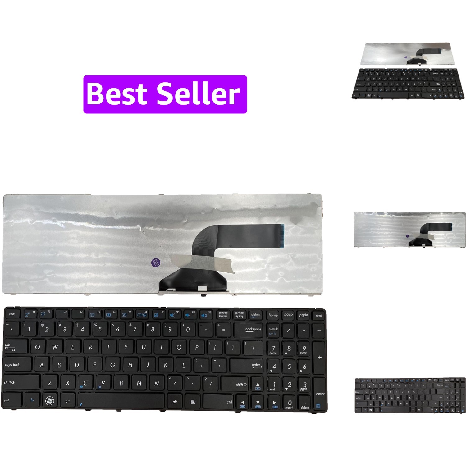 Laptop Replacement  Layout Keyboard for Asus A52 F50 X53E A53S K53 K53S K54 G...