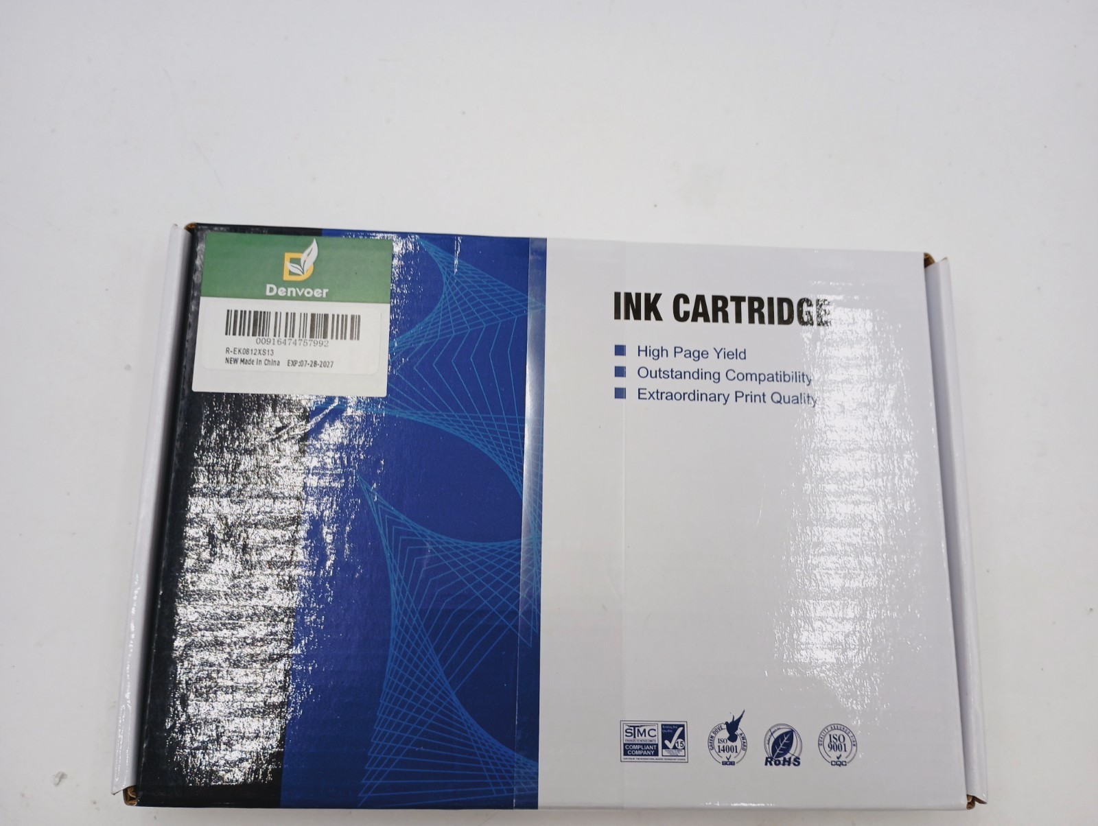 DENVOER R-EK081T812XL INK CARTRIDGES FOR EPSON 812XL WORKFORCE 4 PACK EX 7/28/27