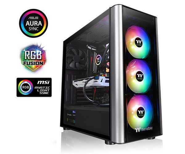 Thermaltake Level 20 MT ARGB Mid Tower Mini ITX, M-ATX, ATX, CA-1M7-00M1WN-00