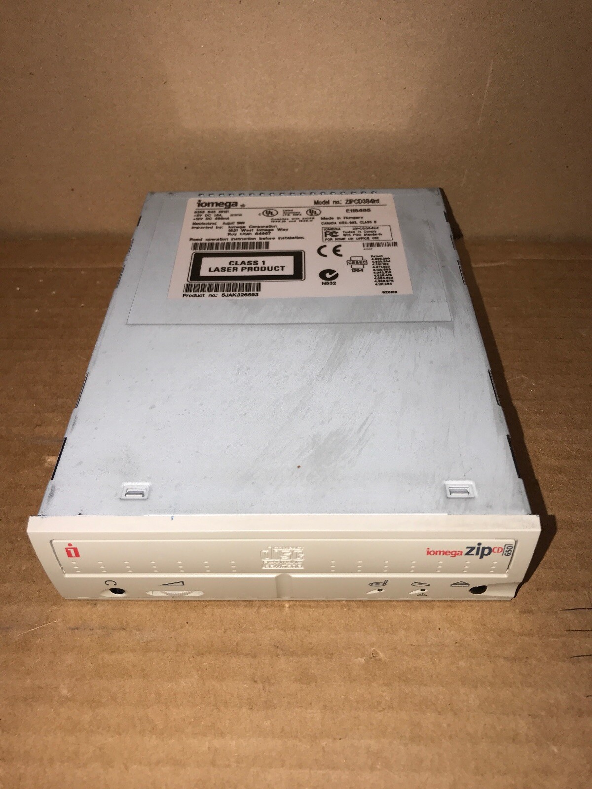 Iomega ZIPCD384INT CDRW Internal CDRW Drive