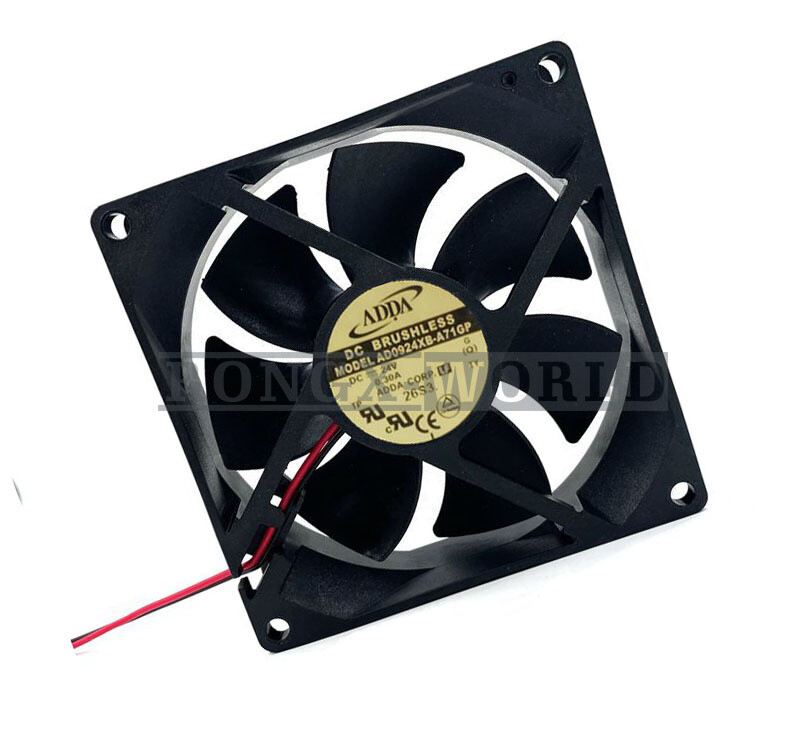 1PCS ADDA AD0924XB-A71GP 24V 0.30A 9025 Gale Volume Inverter Cooling Fan New
