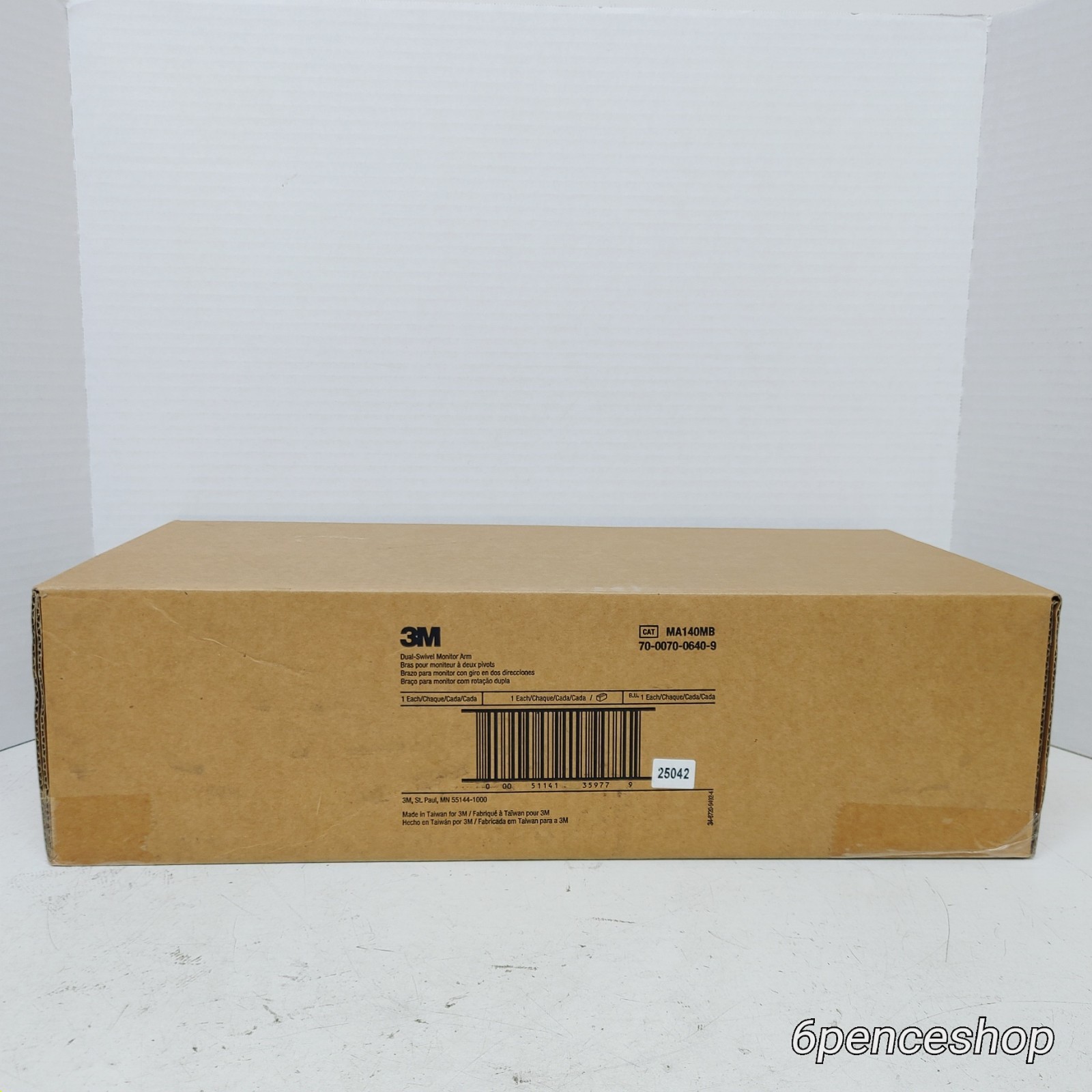 Deformed Box-3M Dual-Swivel Monitor Arm MA140MB Black