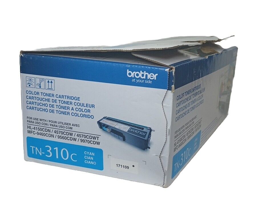 Brother Genuine TN310c Cyan Toner Cartridge HL-4150CDN/4570CDW