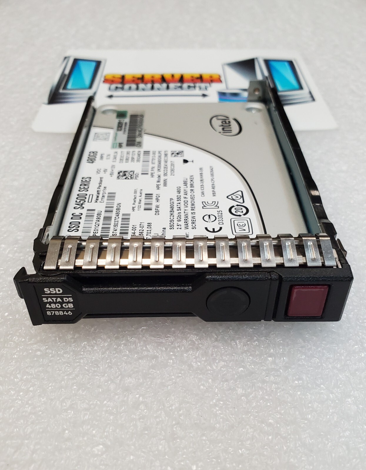 878846-001 -- HP 480GB 6G 2.5" SSD SATA R-I HDD-- 877746-B21