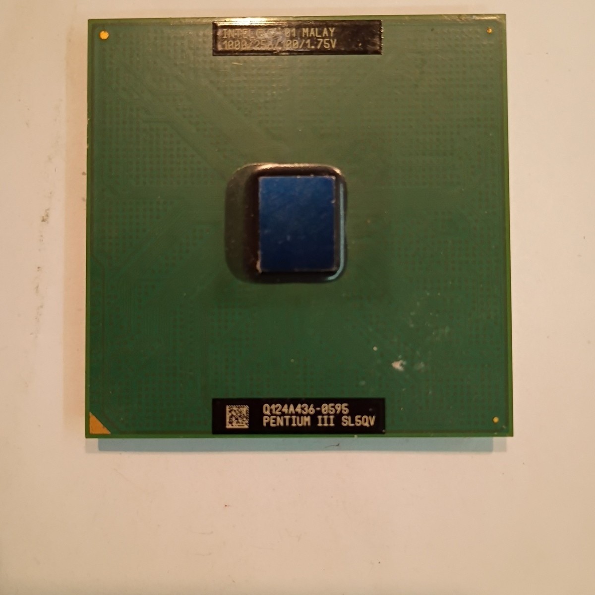RARE COPPERMINE Intel SL5QV Pentium III 3 1000 1.0Ghz 100 Bus Socket 370 CPU