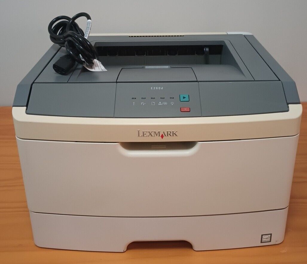 Lexmark E260d Workgroup Laser Printer w/ Lexmar OEM Toner FULLY TESTED CLEAN