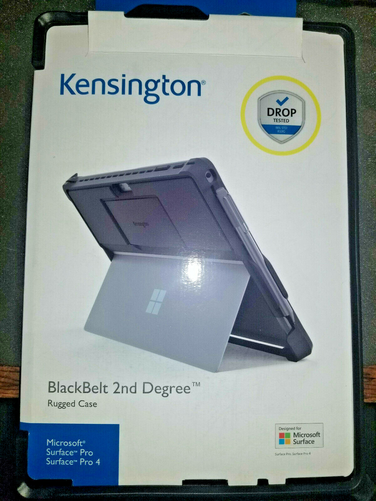 Kensington Blackbelt 2ND Degree Rugged Case for Surface Pro 7, 6, 5, 4