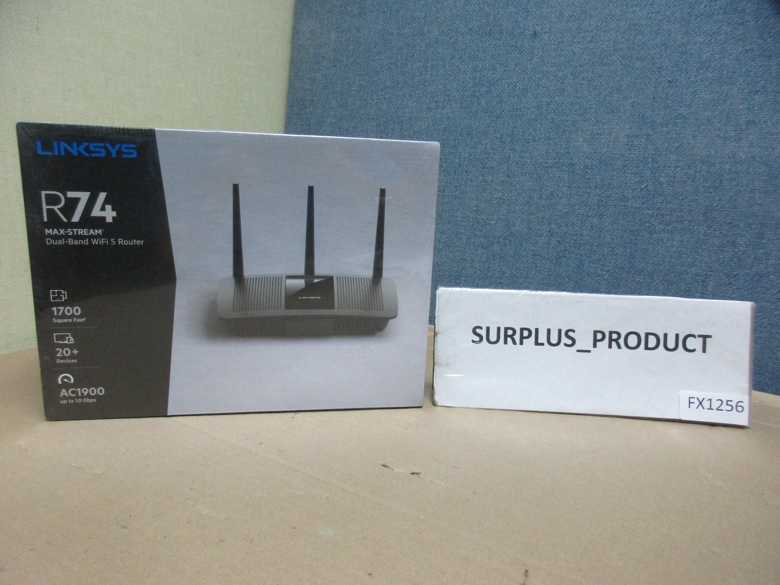 BRAND NEW LINKSYS EA7450 MAX-STREAM AC1900 WIRELESS DUAL-BAND GIGABIT ROUTER