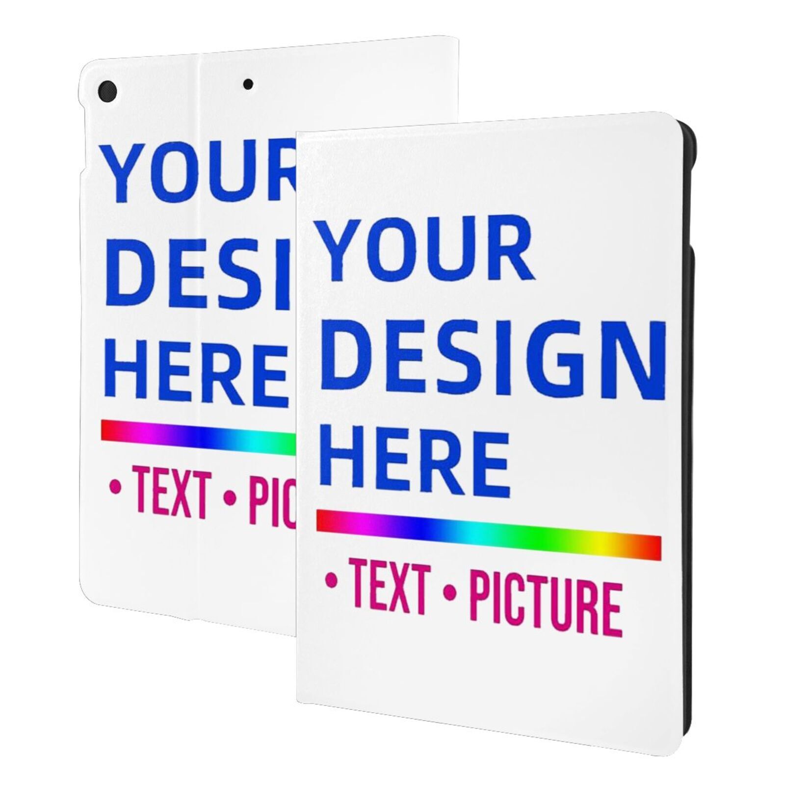 Custom Photo Case for iPad 7/8/9th Air3 Pro Auto Sleep/Wake iPad Smart Cover TPU