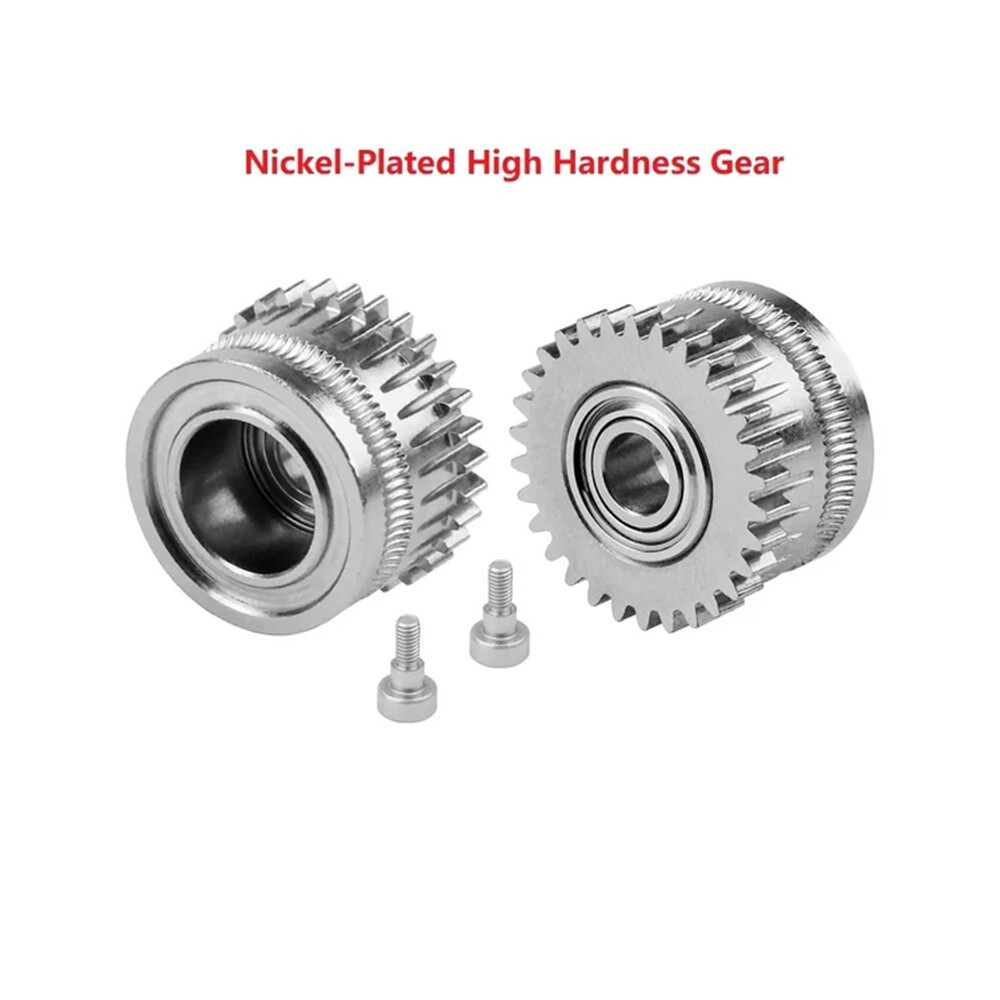 All Metal Filament Drive Gear for Creality K1/K1MAX/K1C EXtruder 3D Printer HAU
