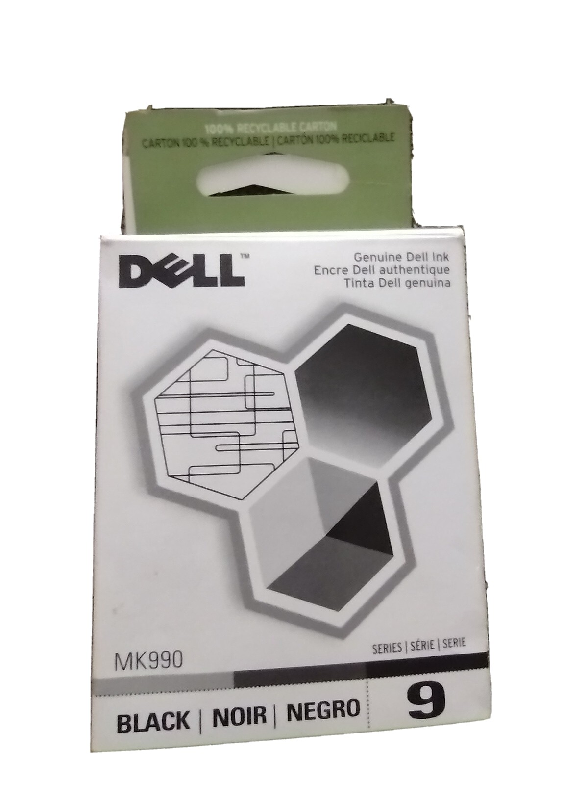2-pack Genuine Dell 9 Black MK990 Ink Cartridges For 926 V305 V305w Printers