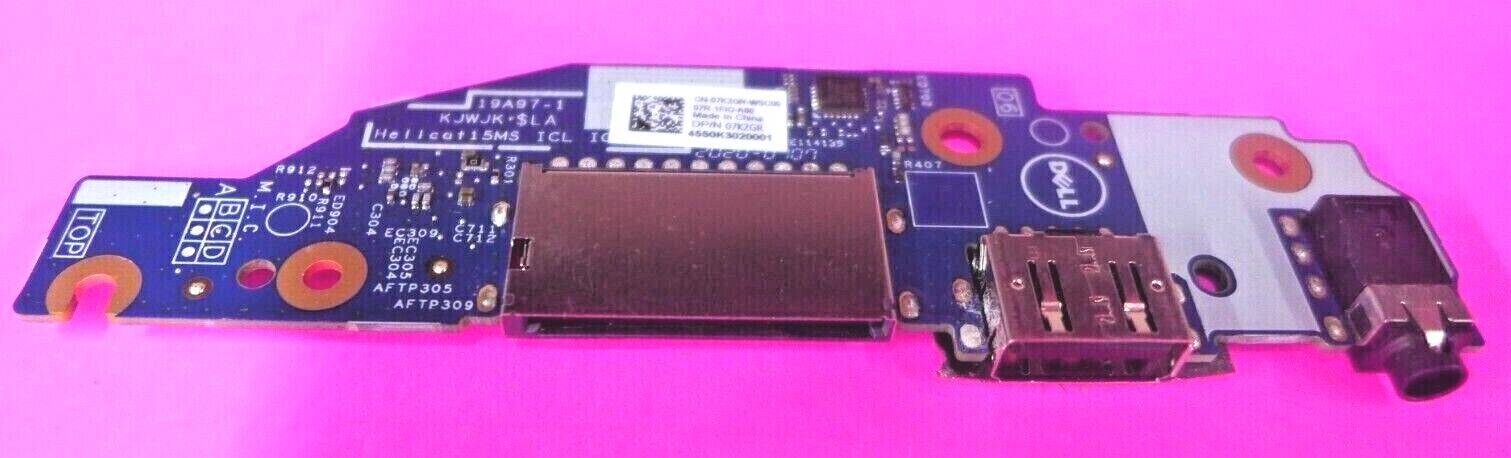 Genuine Dell Inspiron 7506 2-In-1 USB Audio Board 7K2GR