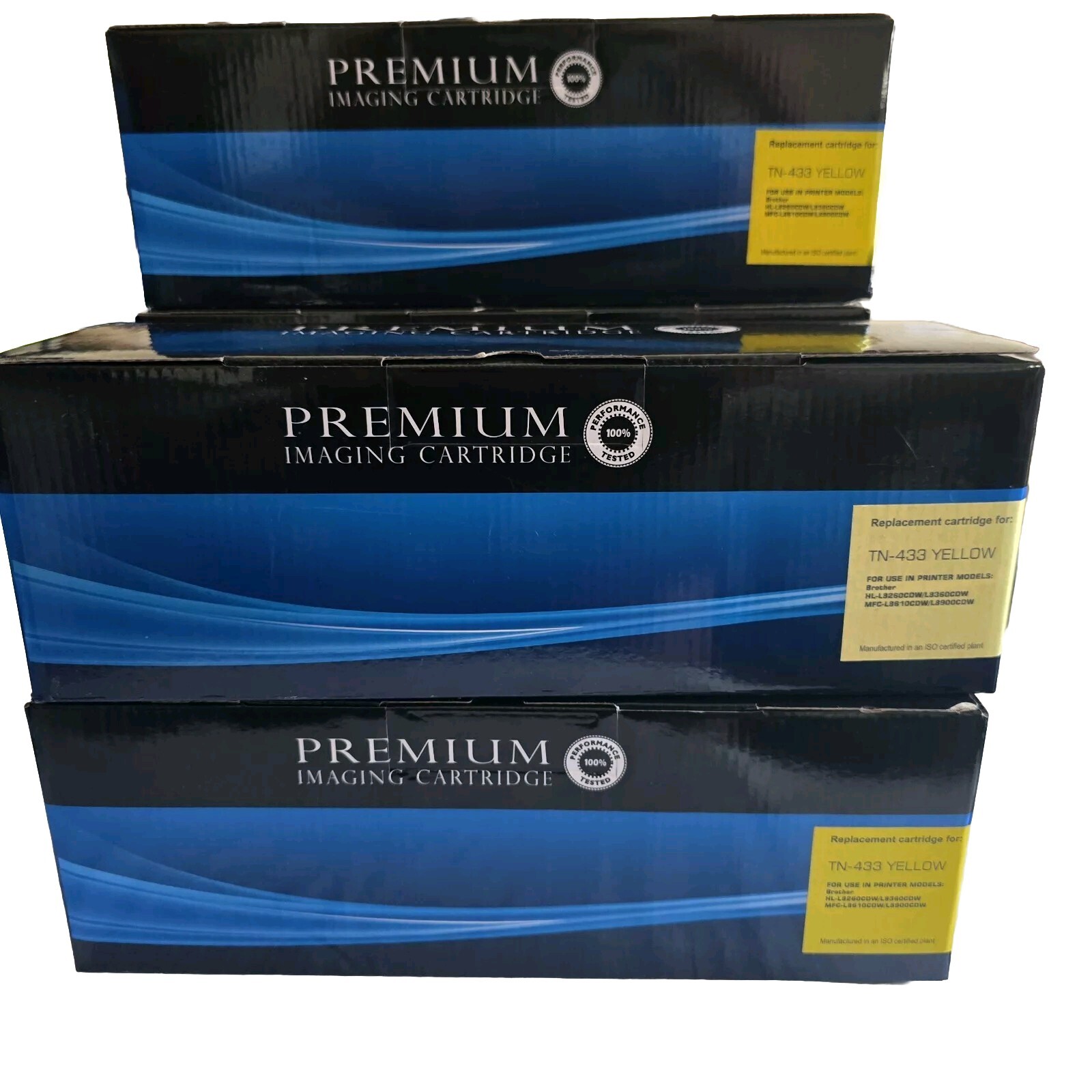 Premium Replacement Cartage for Brothers®TN-433 Yellow also HL & MFC