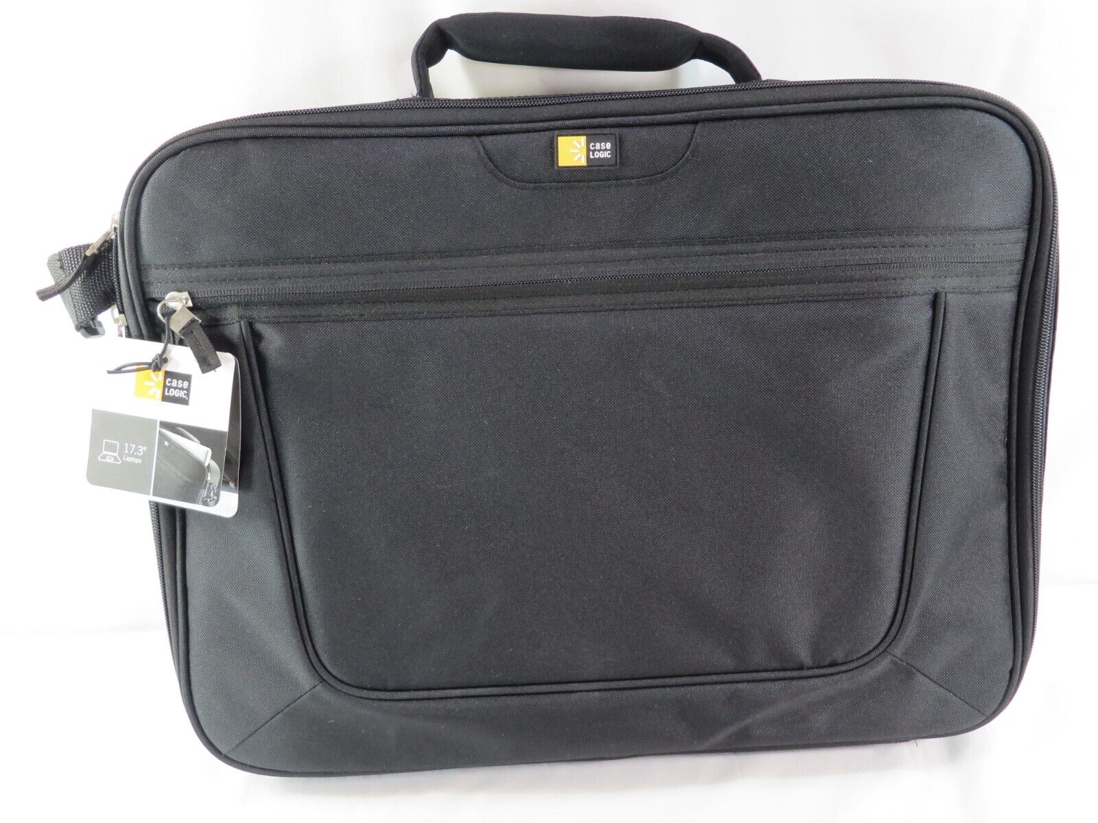 Case Logic 17.3-Inch Laptop Bag Black Over The Shoulder Strap NWT
