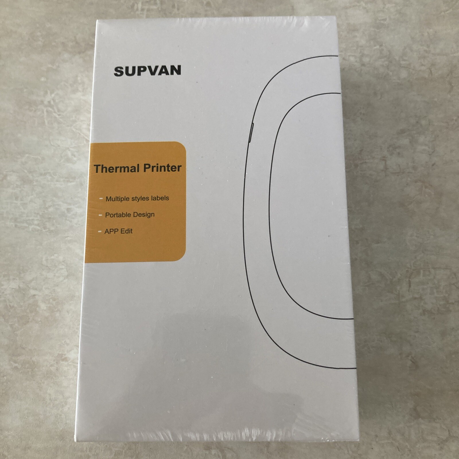 Supvan Label Makers E10 Mini Bluetooth Thermal Printer Wireless Labeled NEW Pink
