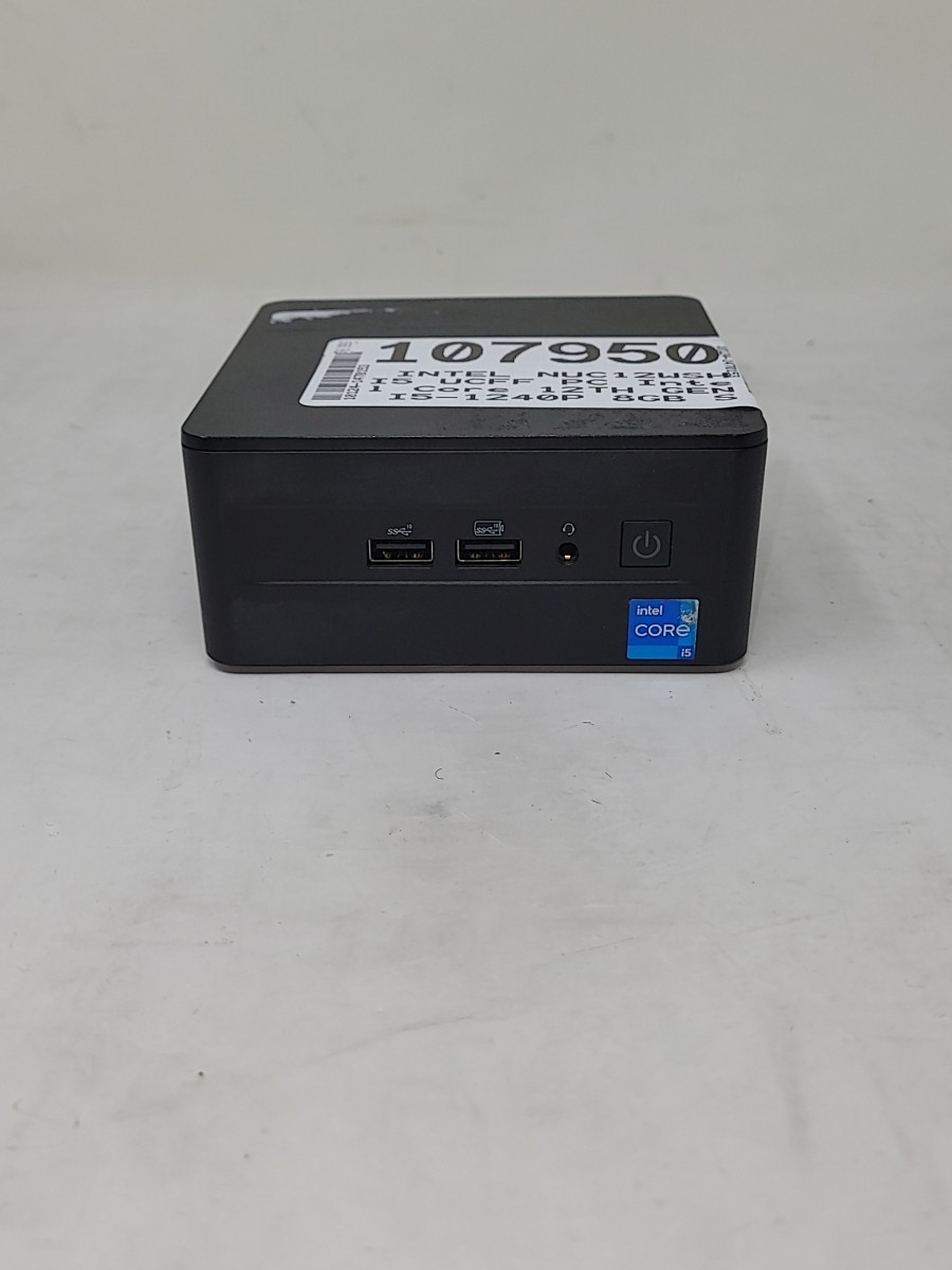 INTEL NUC12WSHI5 UCFF PC Intel Core 12TH GEN I5-1240P 8GB SEE NOTES
