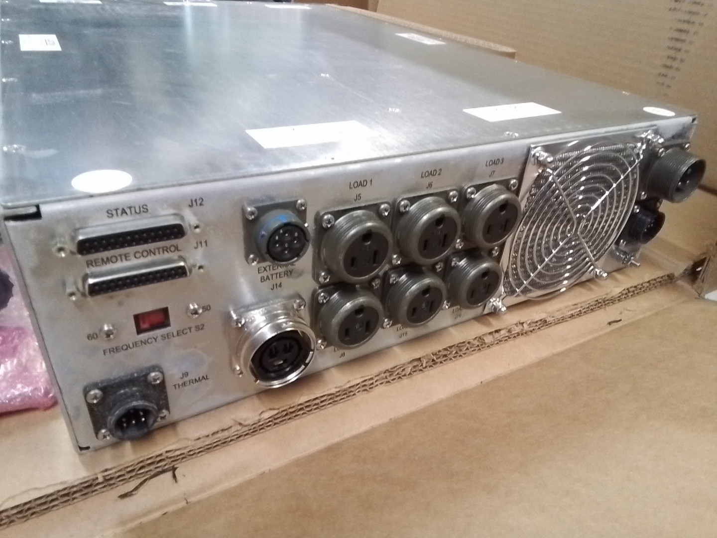 Energy Technologies ETI0001-1445 AB Mil Spec UPS 2000VA Rack Mount 120v In 