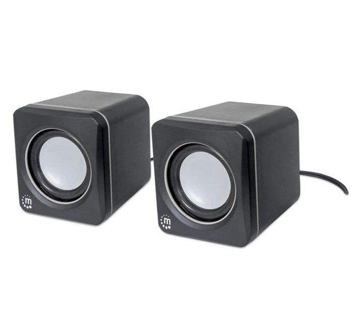 Manhattan 2600 USB Powered Bluetooth ComputerSpeakers, Black