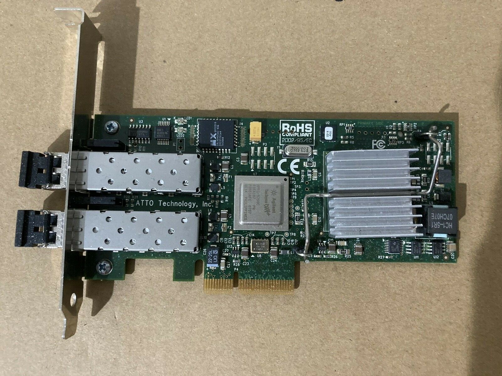 Atto Celerity FC42ES 4Gb/s Fibre Channel PCIe 2.0 Host Bus Adapter for Mac / PC