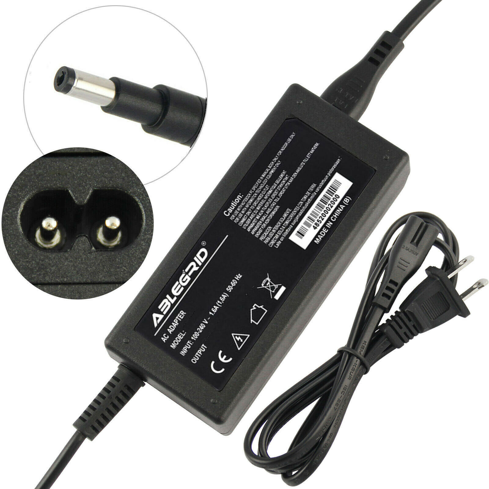 48W AC Adapter Charger For HP Scanjet Pro 3000 s2 Sheet-feed Scanner Power Cord