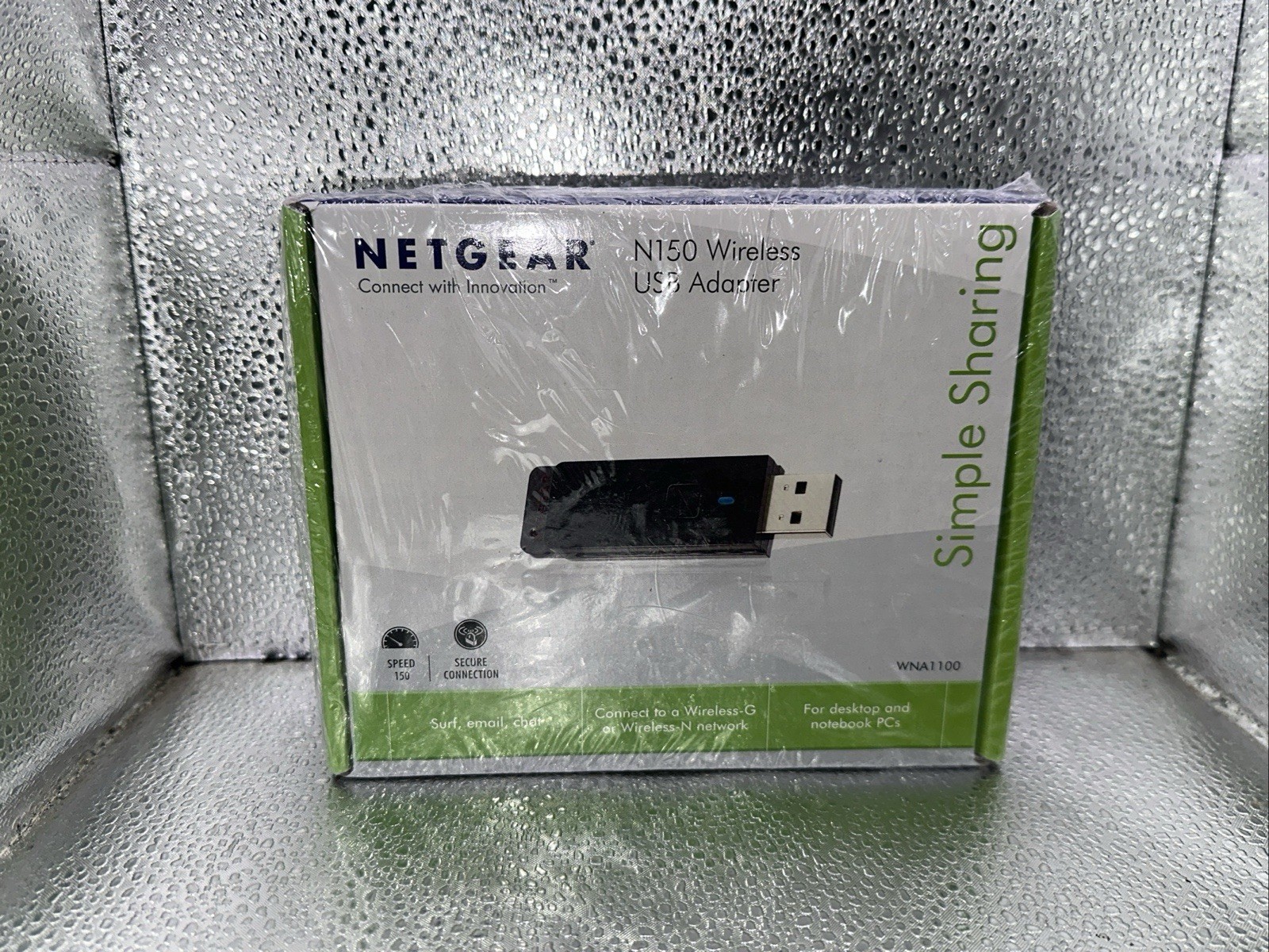 Netgear N150 Wireless USB Adapter Dongle WNA1100 Sealed G1N