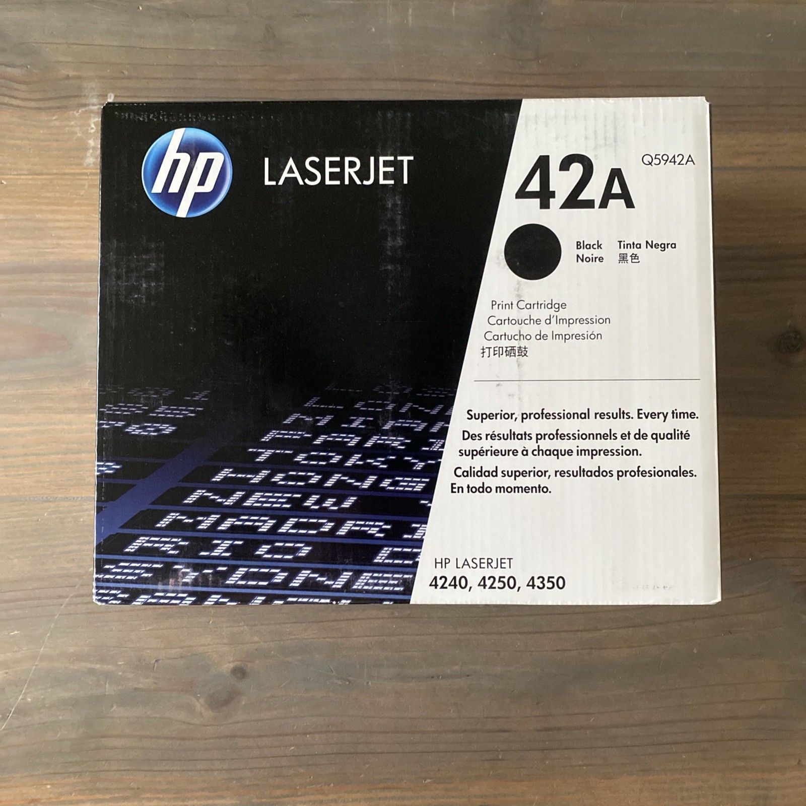 HP 42A Q5942A Black Toner Cartridge LaserJet GENUINE NEW
