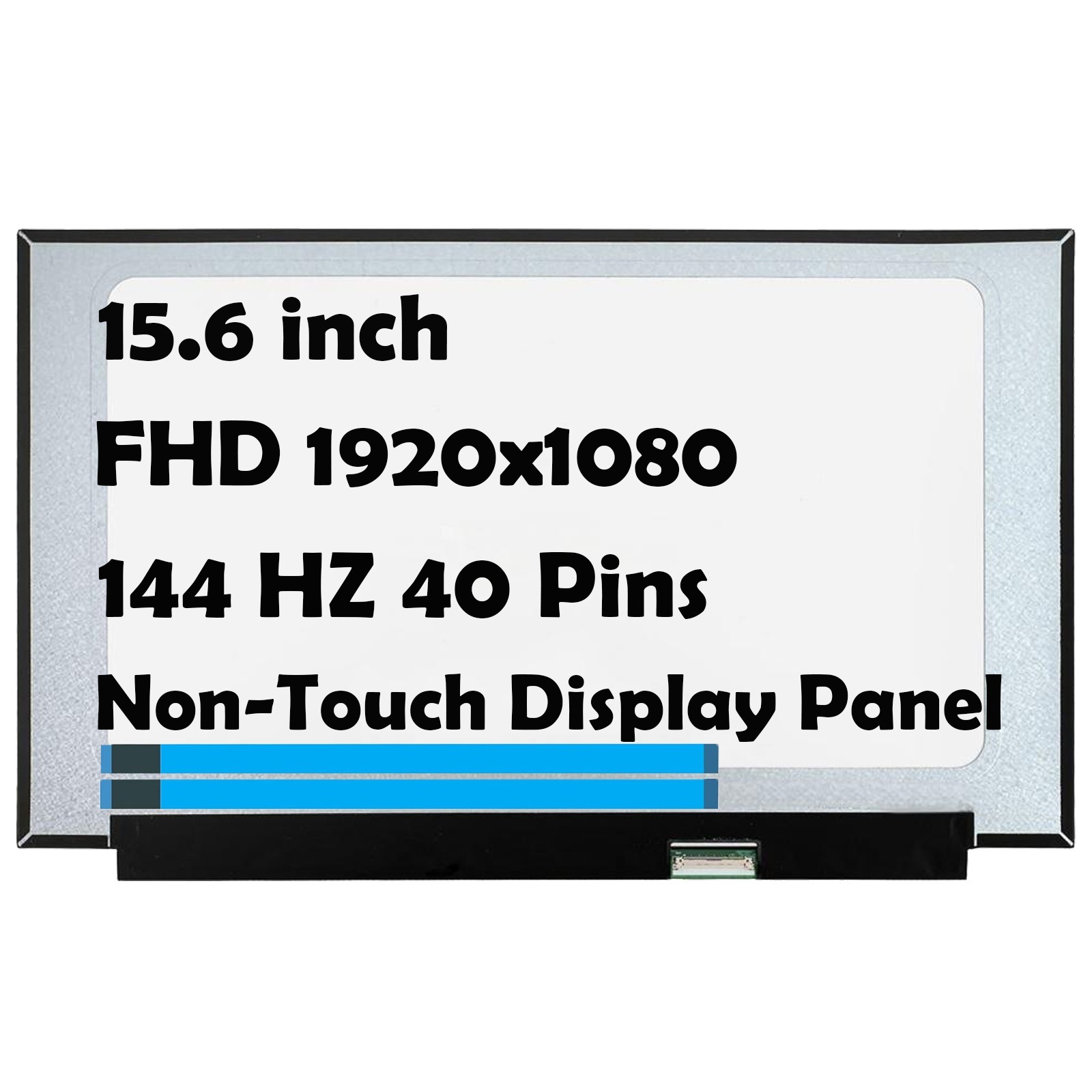 15.6" NV156FHM NY4 LP156WFG SPP1 FHD 144HZ 40Pin LCD Non-Touch Screen Display
