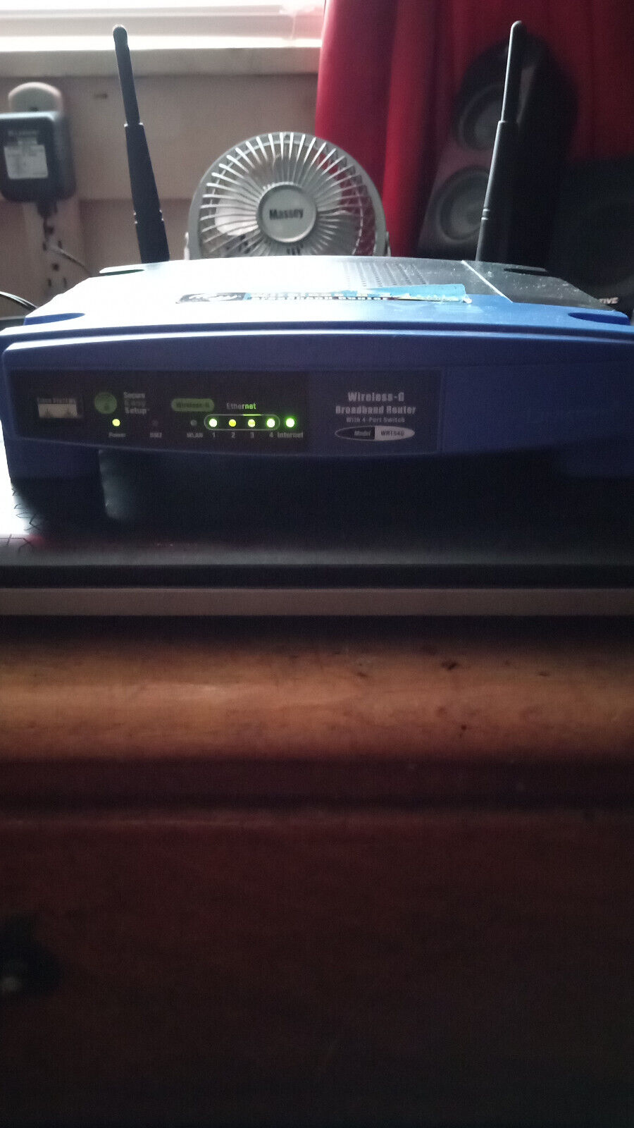 Linksys WRT54G Wireless G Router with 4-Port Switch