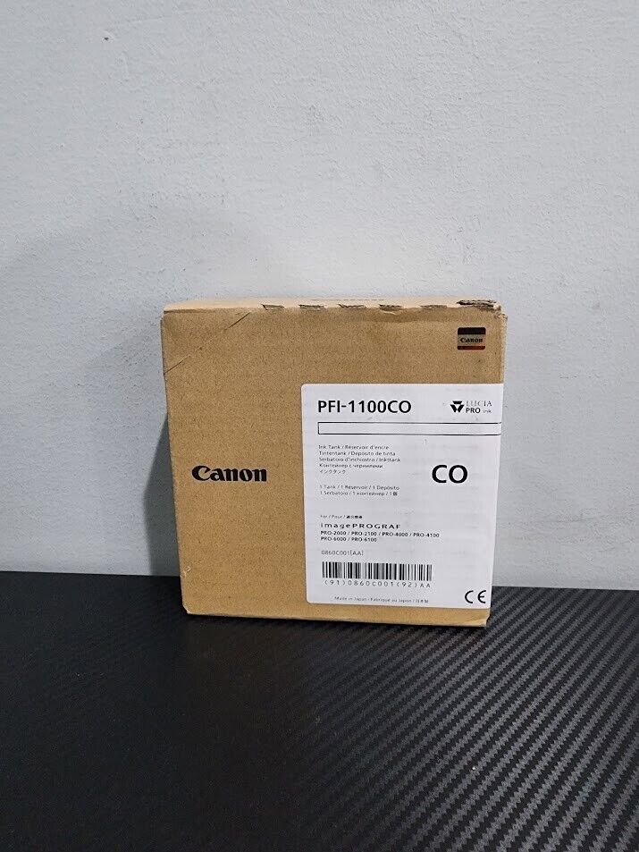 Canon PFI-1100CO Chroma Optimizer Ink Tank Exp 2025/07