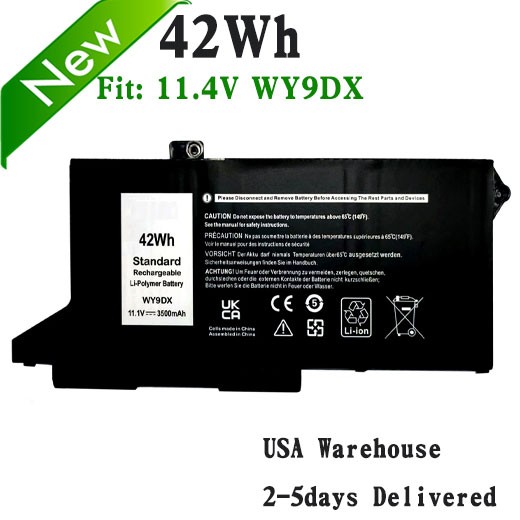 42WH WY9DX Battery For Dell Latitude 5420 5520 3560 005R42 0M3KCN 01K2CF 11.4V