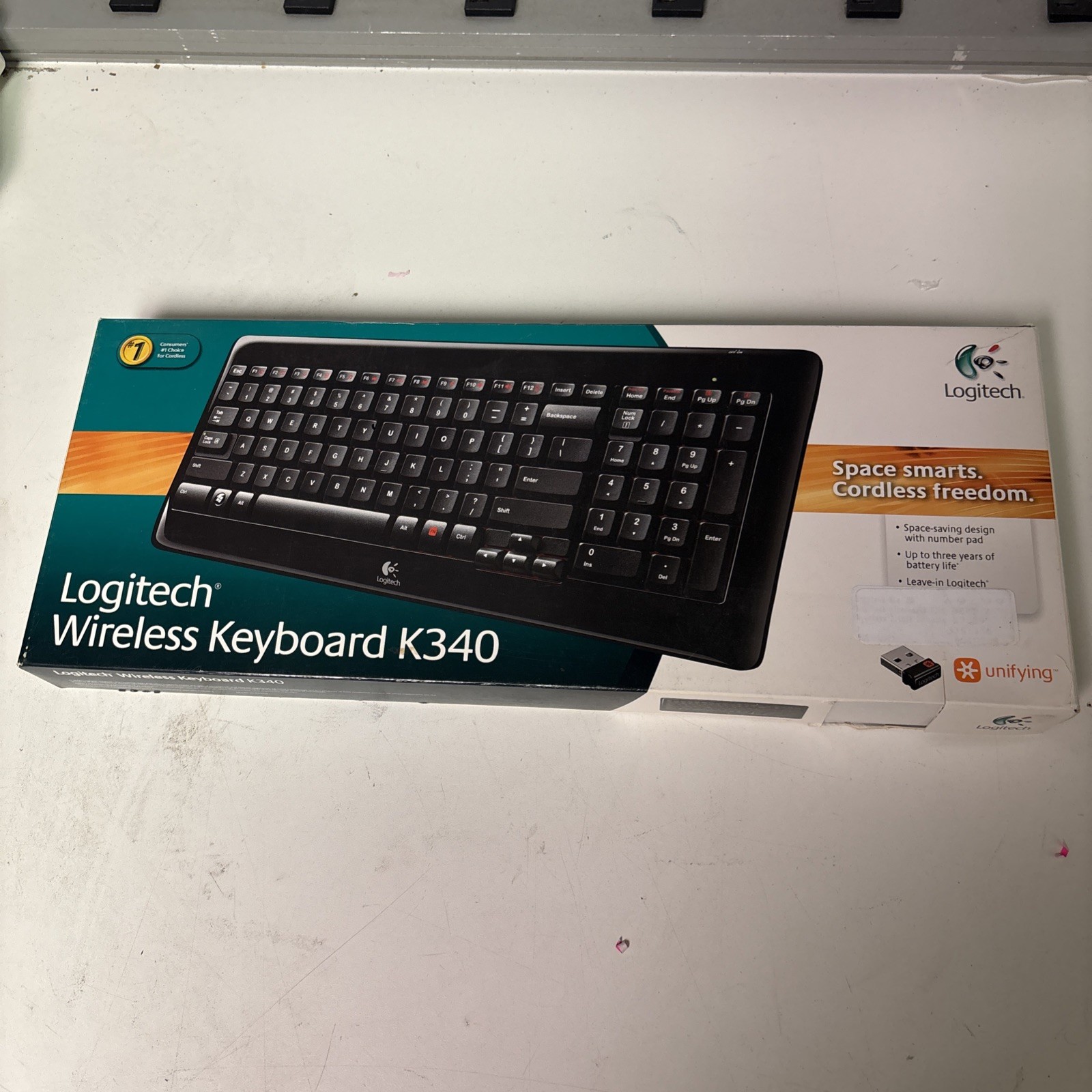 Logitech K340 Black NEW