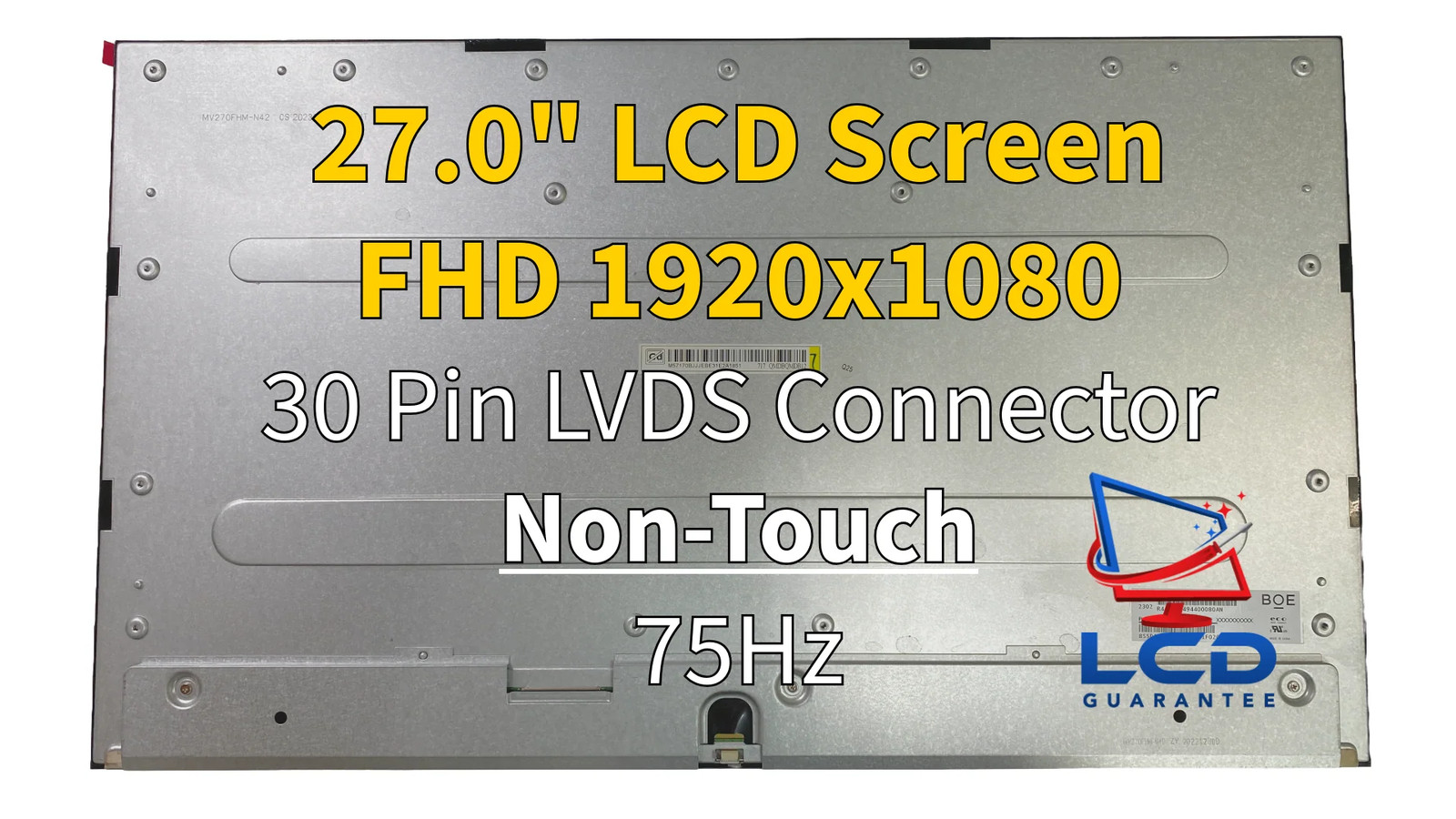 HP 27-CR0082 27" FHD 75Hz Non Touch AIO LCD Screen
