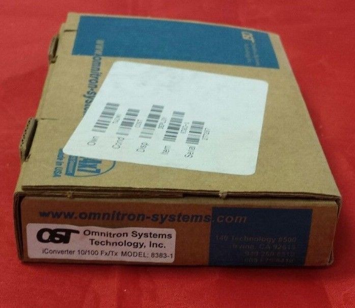 OMNITRON SYSTEM iConverter 10/100 -MODEL 8381-1