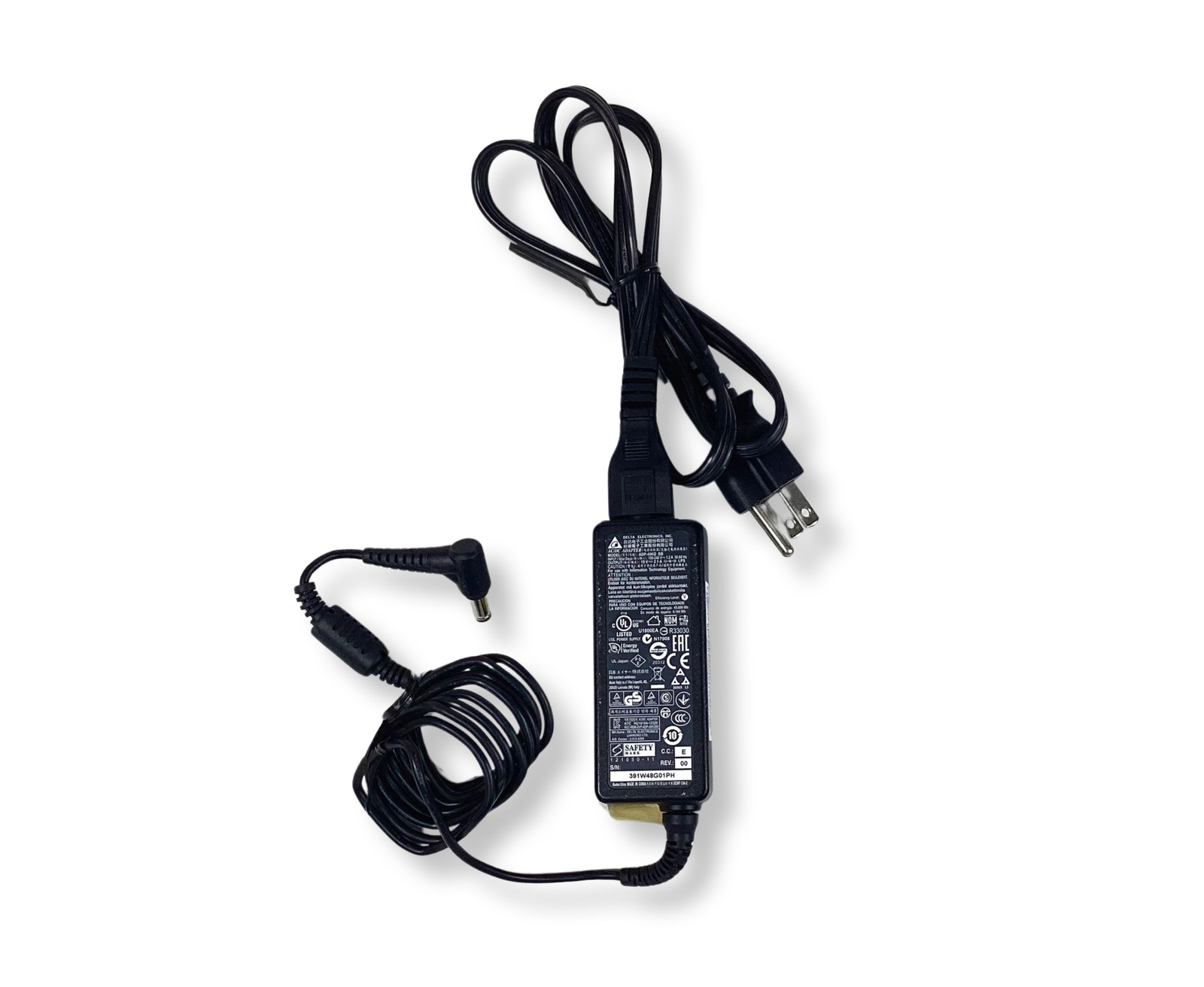 Delta 40W 19V 2.1A AC Power Supply Adapter Charger Power Code ADP-40KD