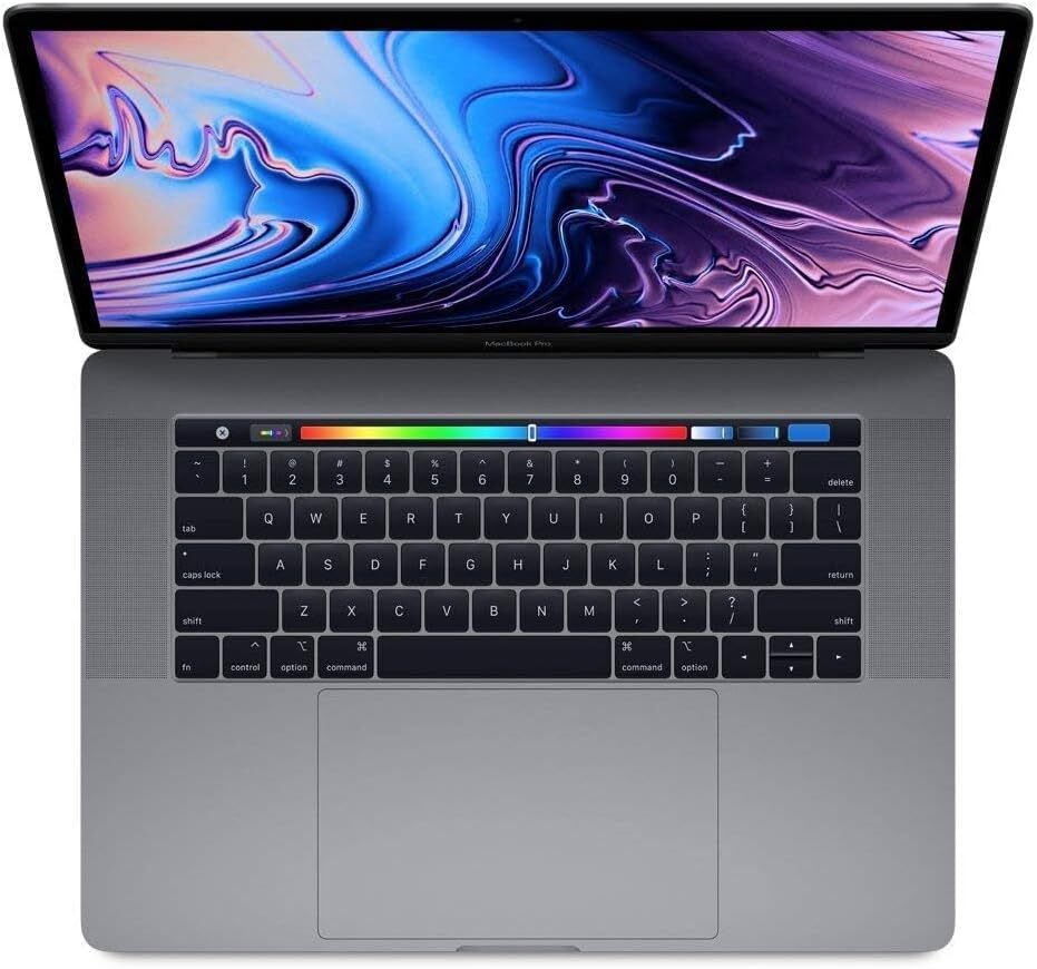 Apple MacBook Pro 15.4-Inch Intel Core i7, 16GB RAM, 512GB SSD, Space Gray 2018
