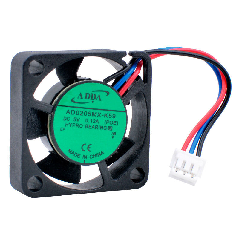 1PCS New for ADDA AD0205MX-K59 Micro Cooling Fan 2.5cm 25mm DC5V 0.12A 3pin