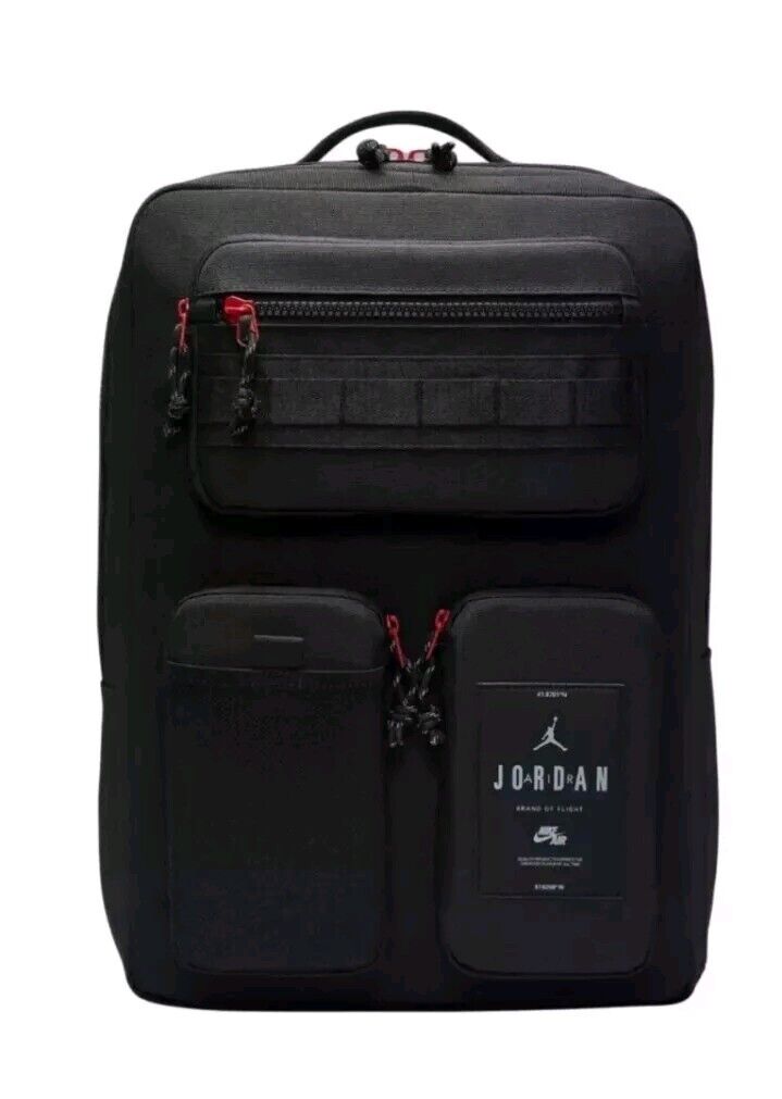 Jordan Air Hesi Backpack Nike App Limited Release Black MA0838 023 MA0838 023