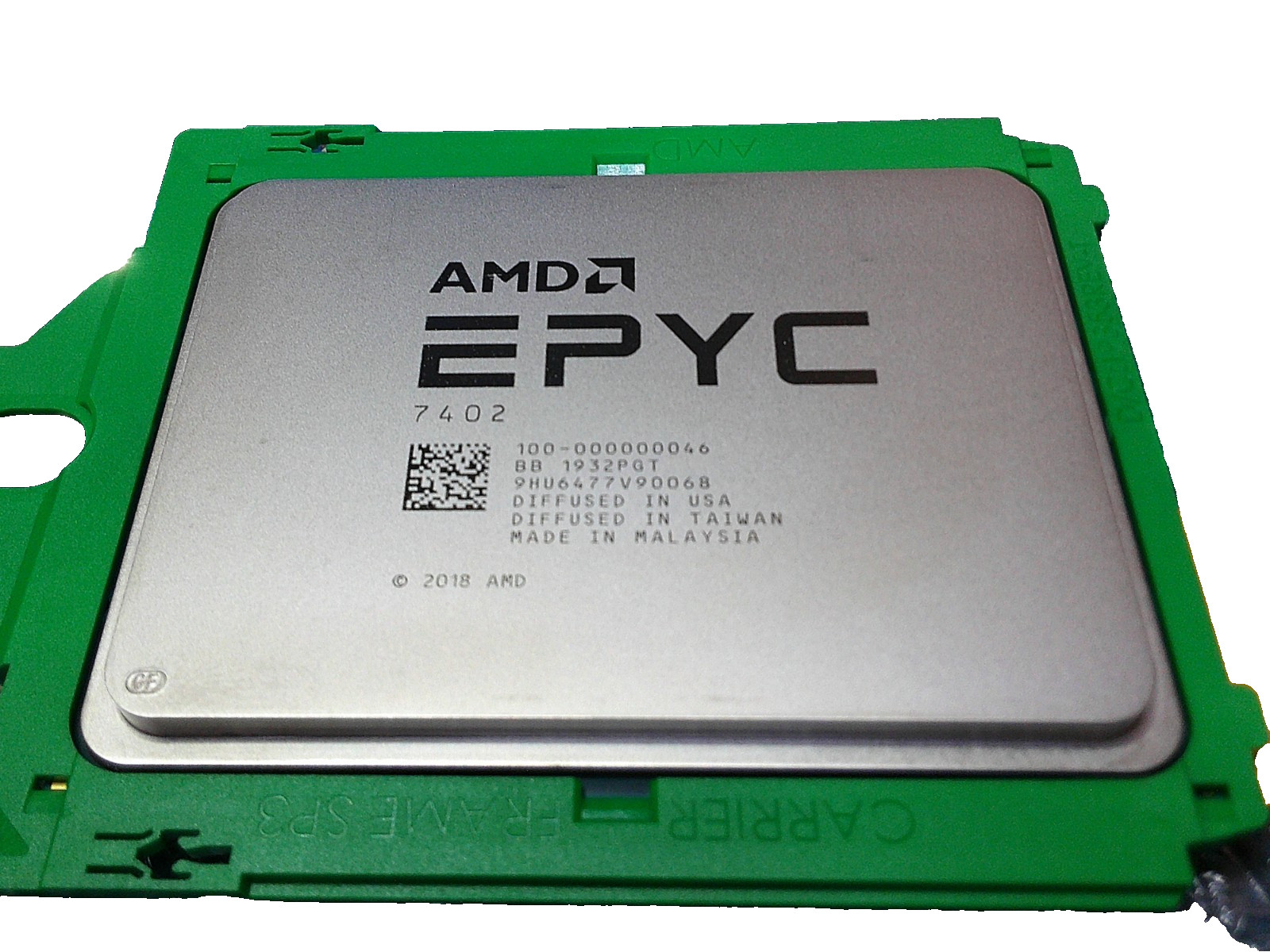 HP P22314-001 SPS-CPU A35 v2 AMD EPYC 7402 Server CPU Processor
