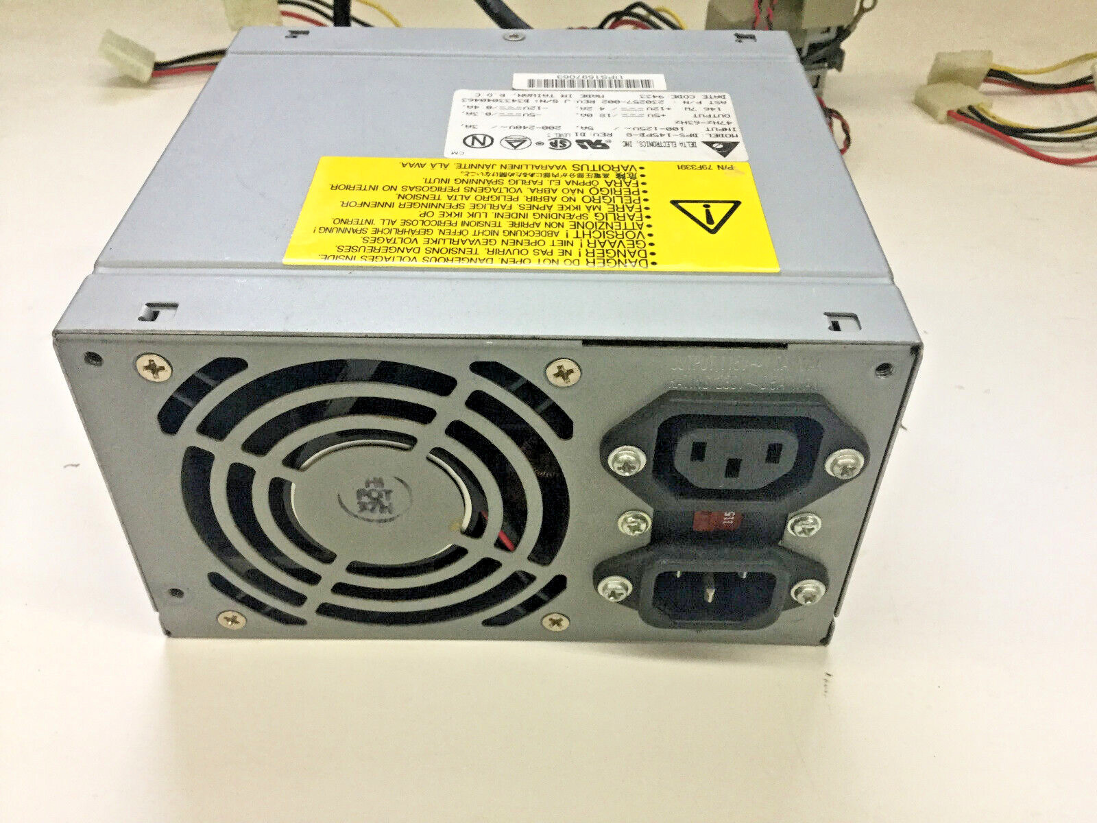 145 Watt AST Power Supply 230257-002     Delta DPS-145PB-8   Vintage Computer AT