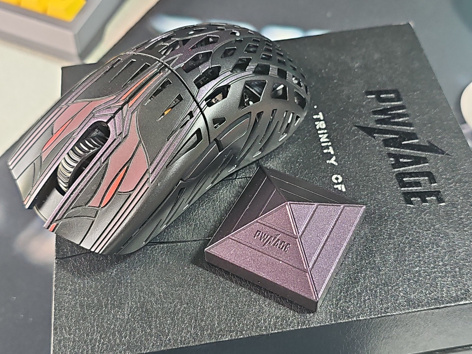 PWNAGE Trinity CF Wireless Gaming Mouse 8kHz - 39 Grams Sakura Samurai