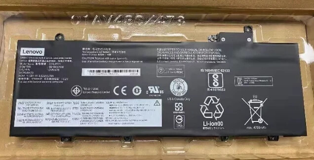 New OEM 57Wh 01AV478 Battery For Lenovo ThinkPad T480s L17L3P71 01AV479 L17M3P71