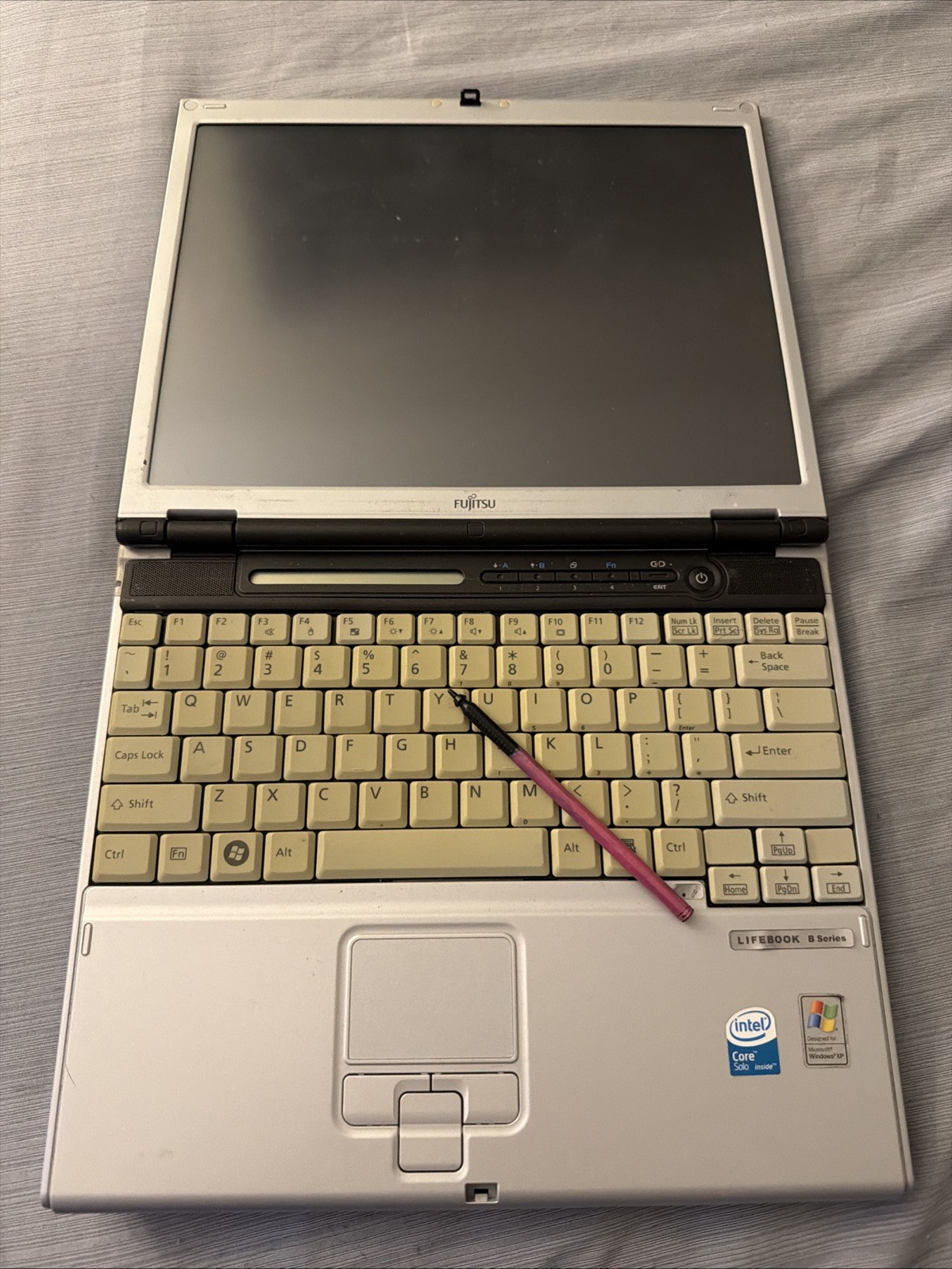 Fujitsu Lifebook B6220 Series 512 MB RAM, Windows XP, Intel Core CPU ~ FOR PARTS