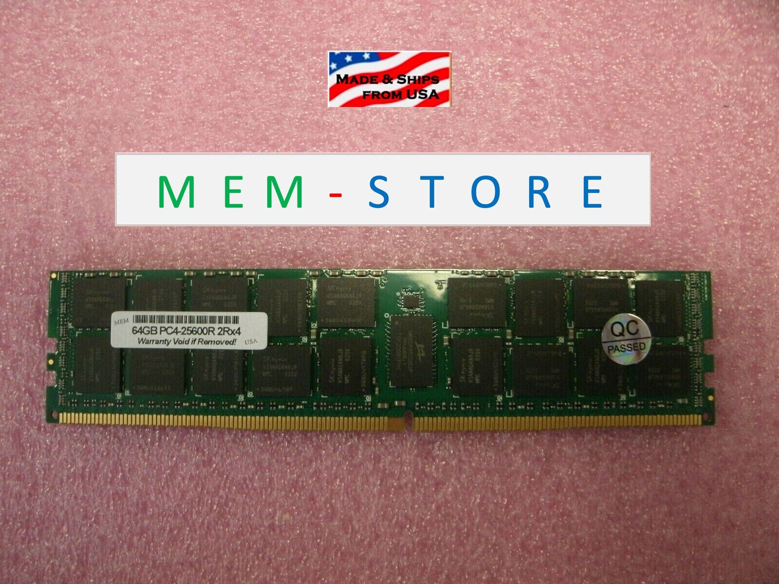 64GB DDR4 RDIMM 3200MHz ECC RAM Memory Compatible for HPE P58488-001 P11446-ZA1