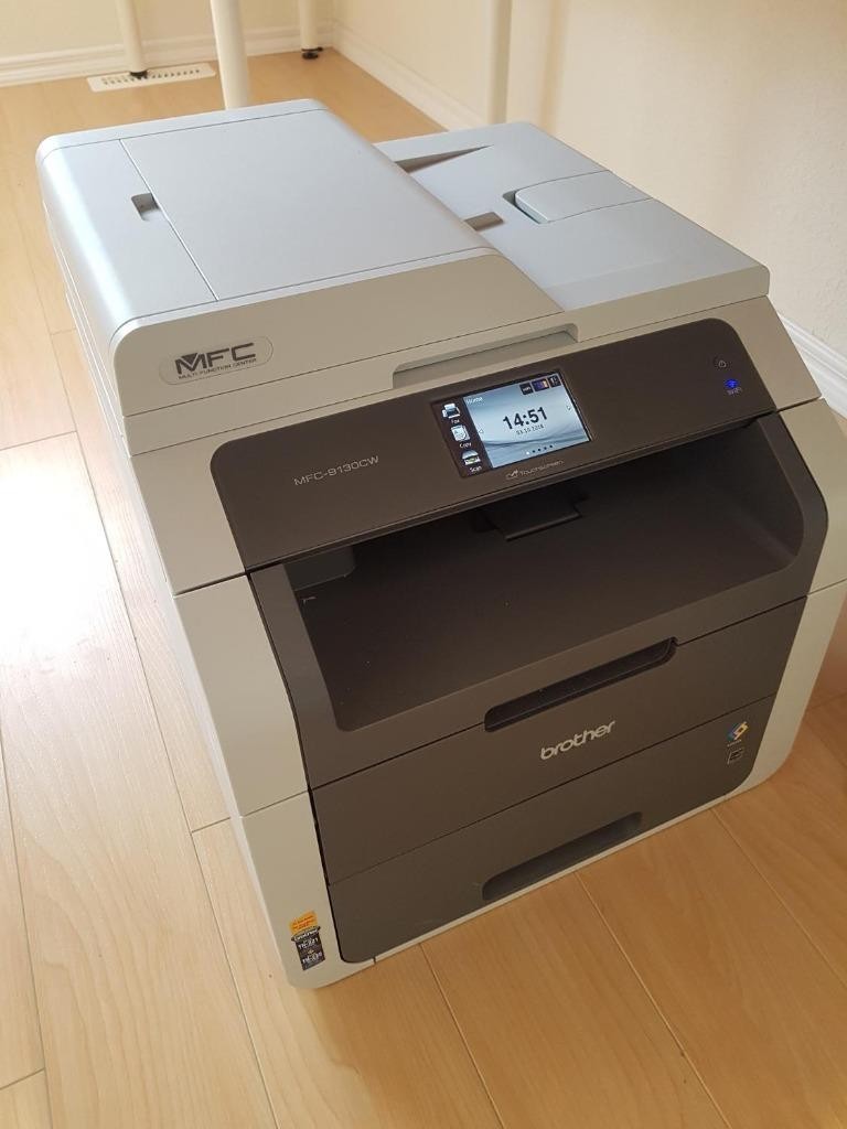 Brother MFC-9130CW All-In-One LED Printer w/Toner/Drum Pg Count 9K+