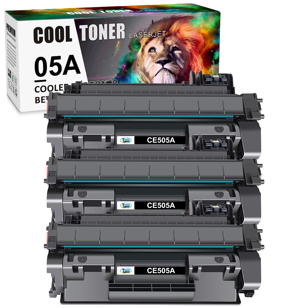 1-4PK 05A CE505A Toner Cartridge Compatible With HP LaserJet P2030 P2050 P2055D