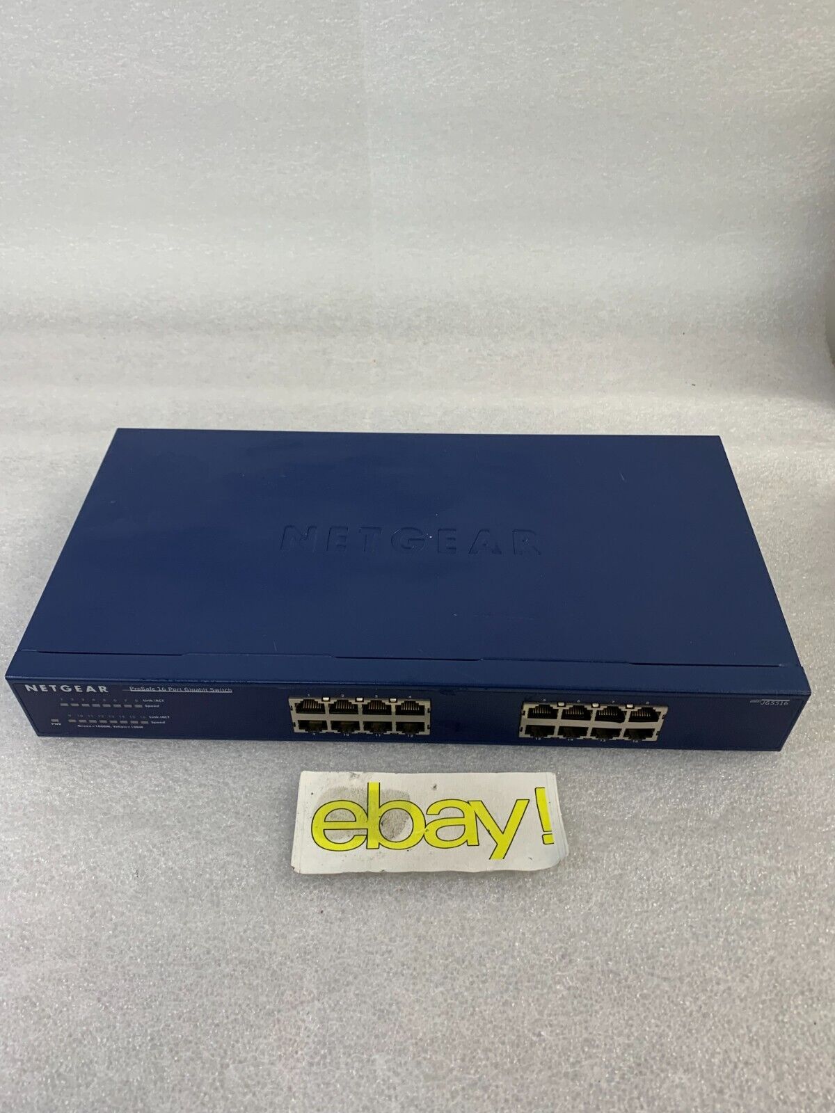 Netgear ProSafe 16-Port Gigabit Ethernet Switch JGS516 v2 UNT ONLY 