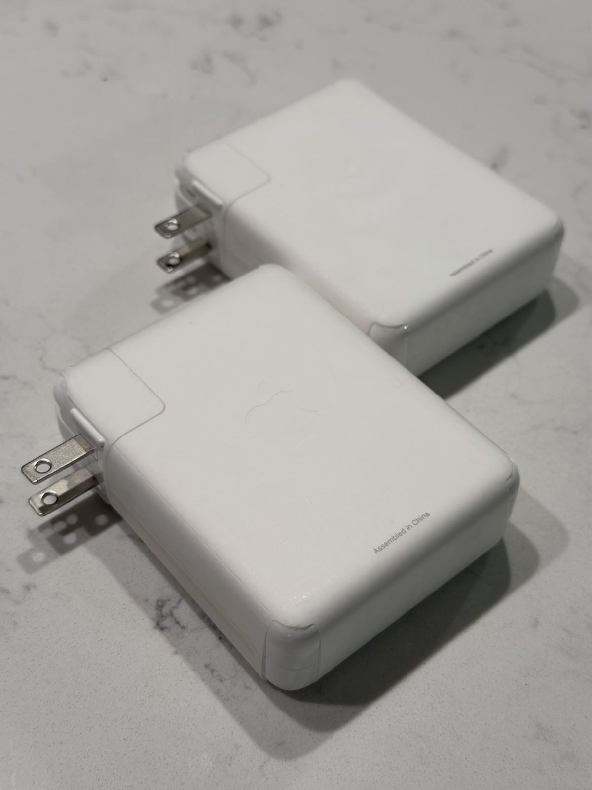 Lot Of 2 Apple 140W USB-C Power Adapter Wall Fast Charger A2452 MW2M3AM/A