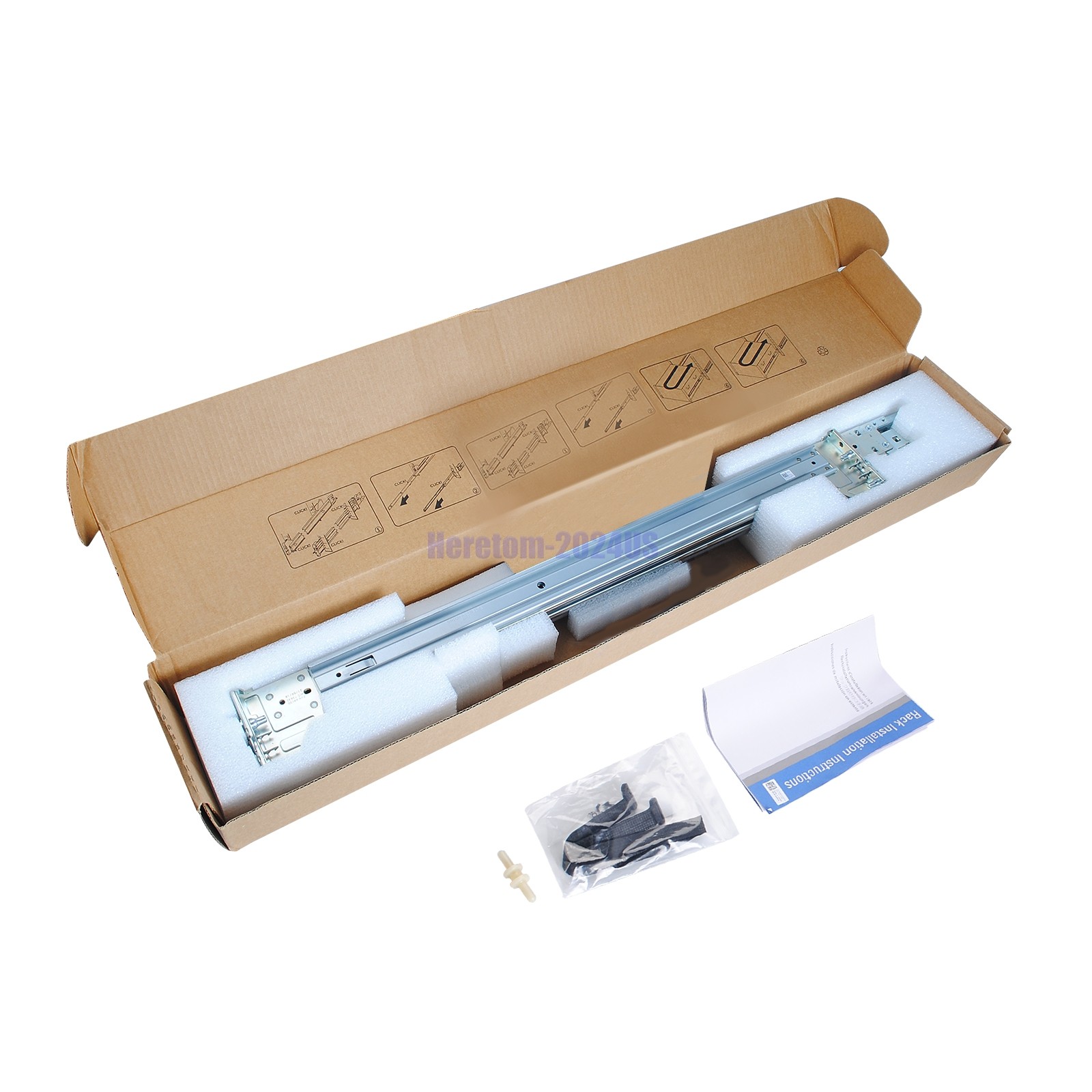 GWJY0 0GWJY0 Dell PowerEdge R910 R920 R930 Ready Sliding Rail Kit C255T C212M US