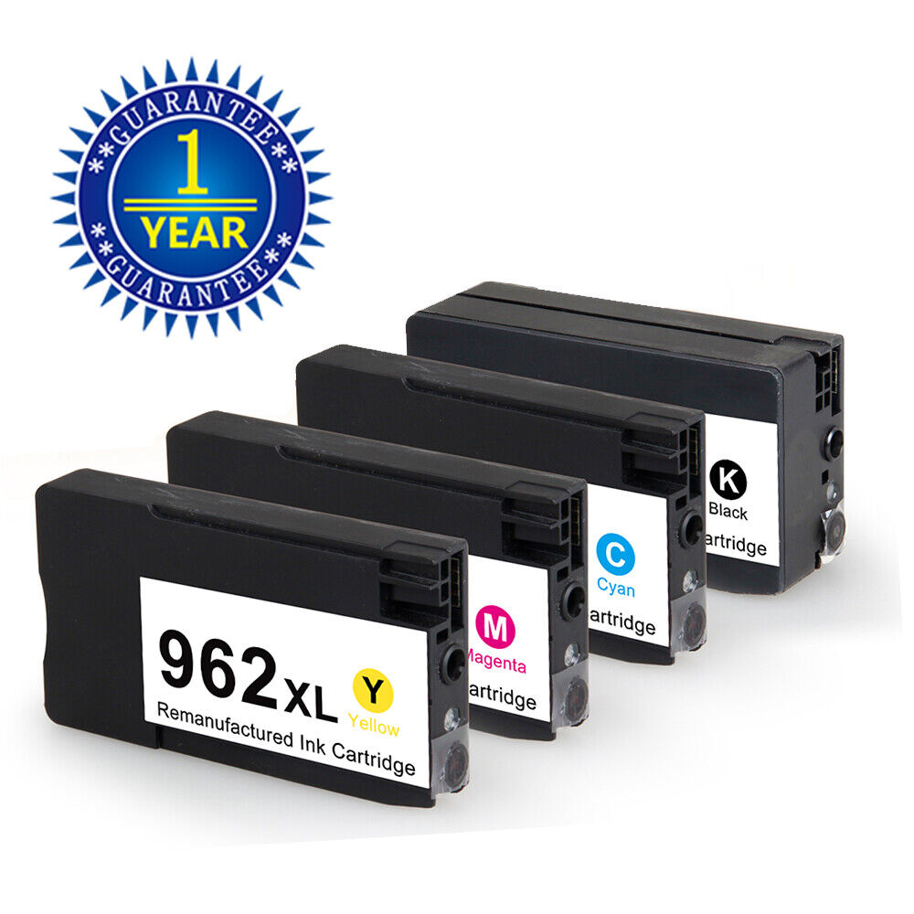 4PK 962XL Black 962XL CMY Cartridges 3HZ99AN for HP Officejet Pro 9010 9012 9014